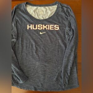 Nike Dri-FIT “Huskies” Women’s Long Sleeve Shirt –2XL